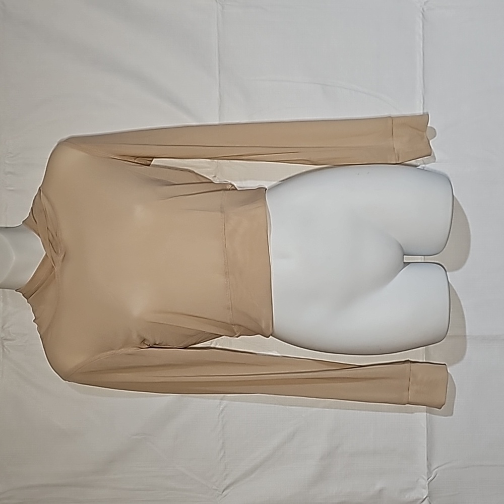Mesh Cropped Hoodie NWOT